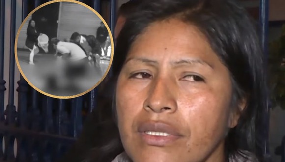 Gamarra: hombre envuelto en llamas cayó desde edificio