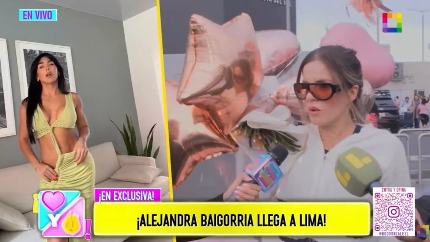 Alejandra es interceptada por las cámaras de 'Amor y fuego'.