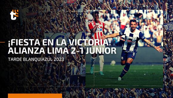 Alianza Lima 2-1 Junior: reacciones de la Tarde Blanquiazul 2023