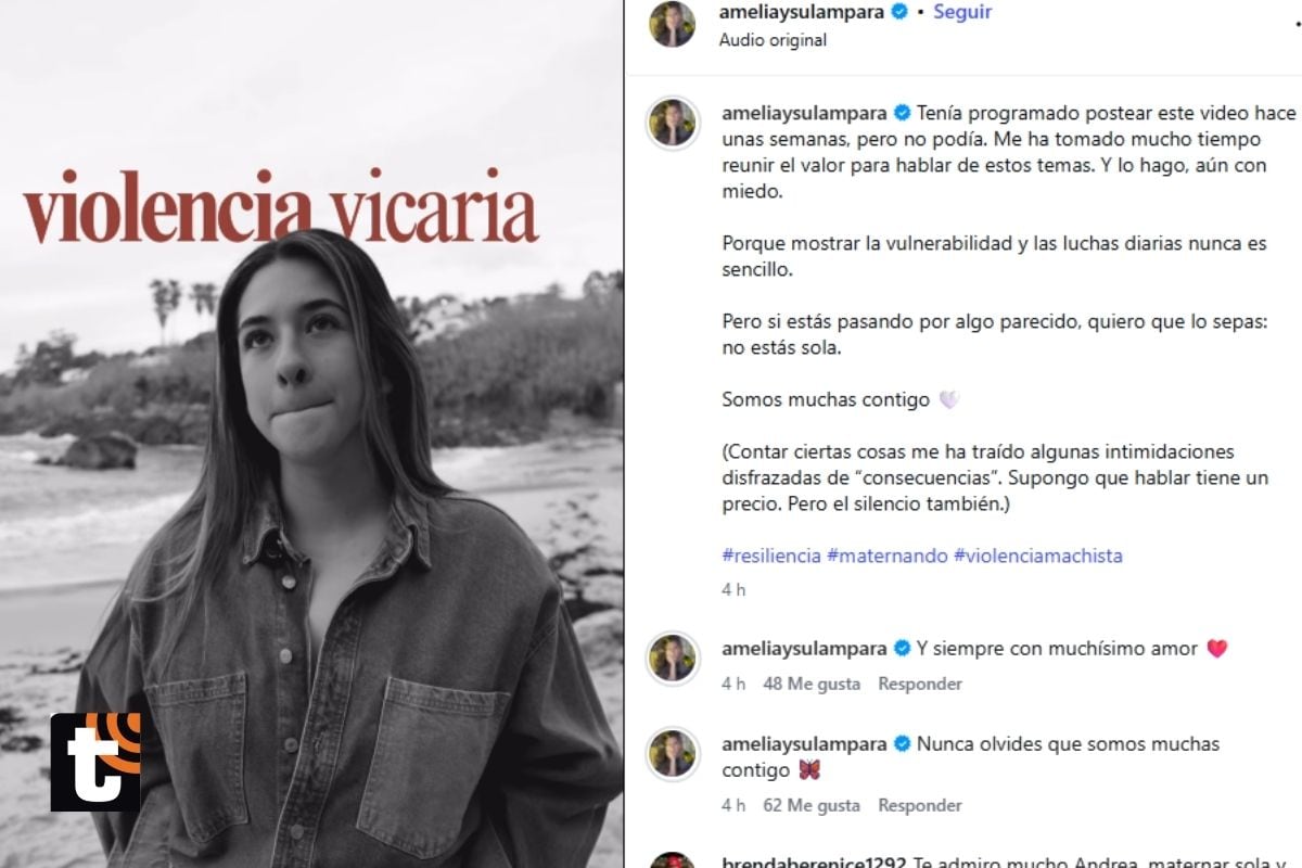 La exesposa de Renato Tapia aseguró sufrir violencia vicaria.
