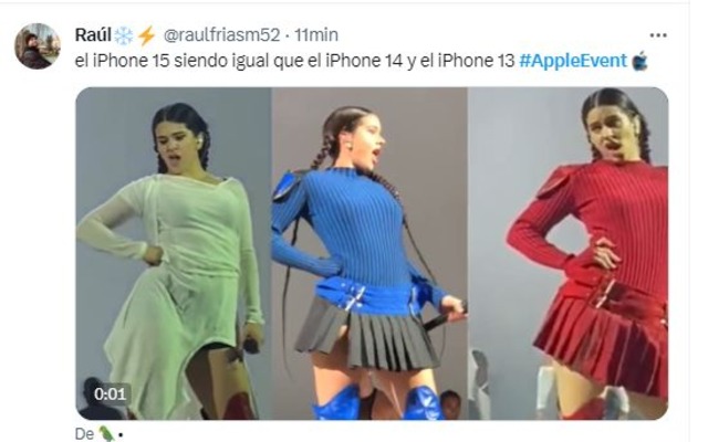 Los memes más divertidos del lanzamiento del iPhone 15 (Foto: Twitter)