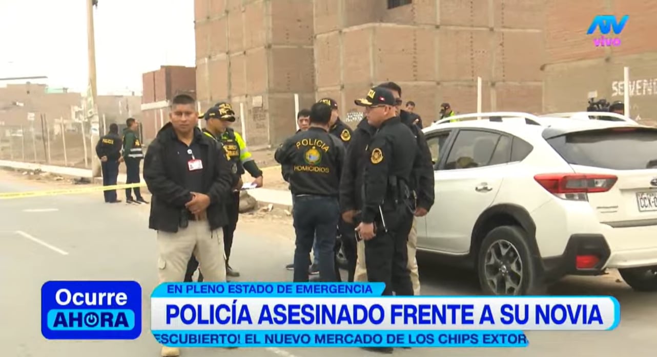 Policía de 23 años fue asesinado frente a su novia en Carabayllo en pleno estado de emergencia.