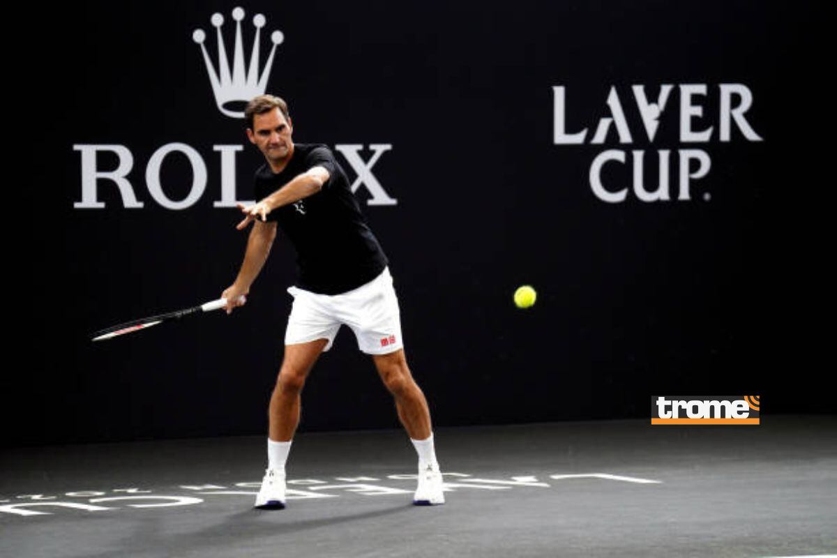 Roger Federer jugaría partido junto a Rafael Nadal (Foto: Getty Images)