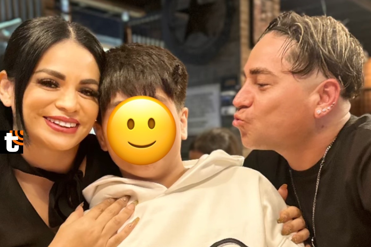 Leslie Moscoso se luce con su ex Luis Sánchez