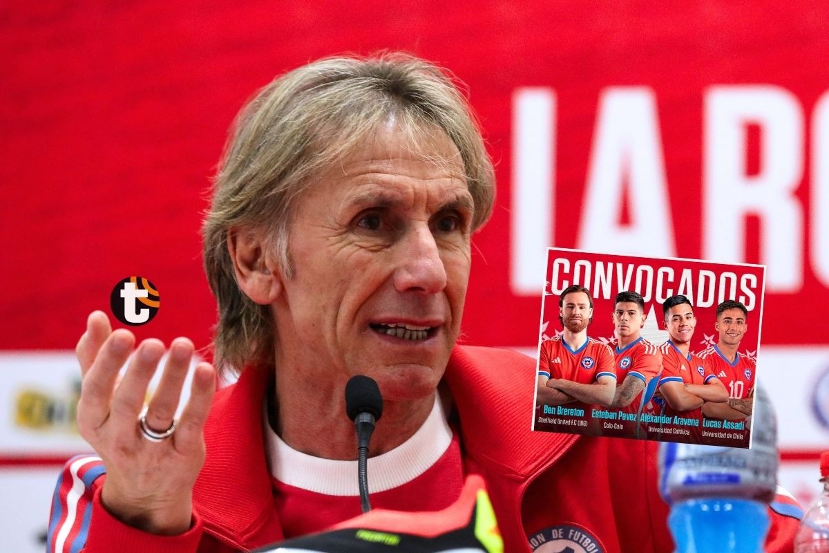 Ricardo Gareca tuvo que hacer convocatoria de emergencia en Chile (Foto: EFE)