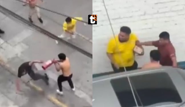Pelea entre vecinos de Surquillo y heladeros se hace viral.