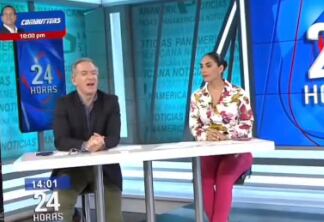 Eddie Fleischman y Pamela Acosta tienen diferencia de opiniones al hablar del caso Julio Iglesias.