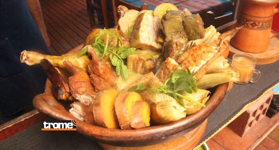 Pachamanca de cinco sabores de carnes. Pruebe la 'Pachamanca del inca' de La Casita de Ricardo. (Trome)