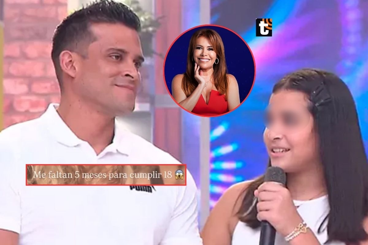 Hija de Christian Domínguez estaría en el programa de Magaly cuando cumpla la mayoría de edad.