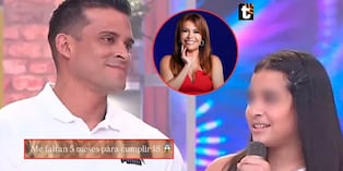 Hija de Christian Domínguez estaría en el programa de Magaly cuando cumpla la mayoría de edad.