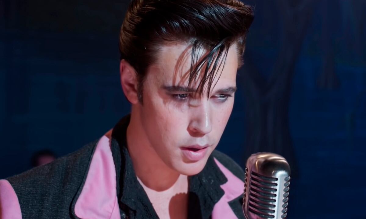 Austin Butler en 'Elvis' (2022). La película tiene varias nominaciones en los Premios Óscar. (Foto: Captura/YouTube-Warner Bros. Pictures Latinoamérica)