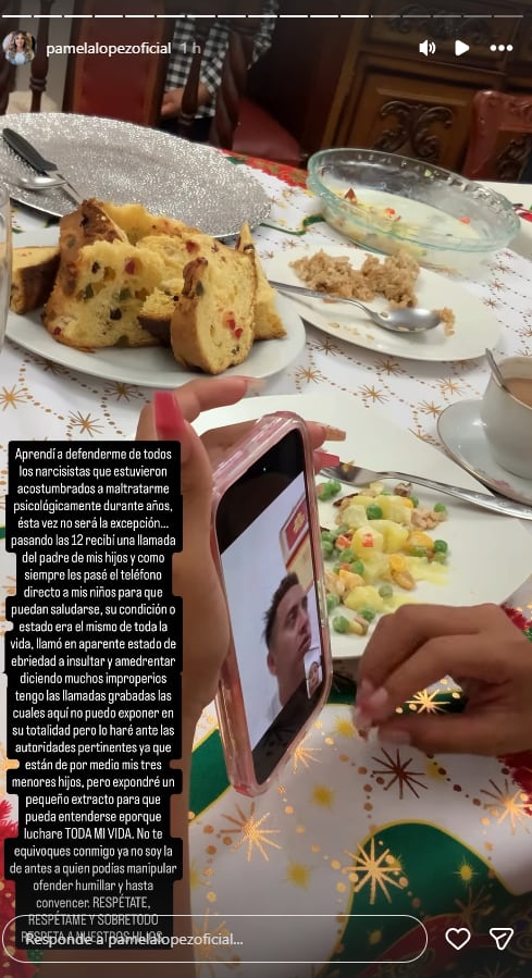 Trujillana expone nueva pelea con Christian Cueva. (Instagram: @pamelalopezoficial)