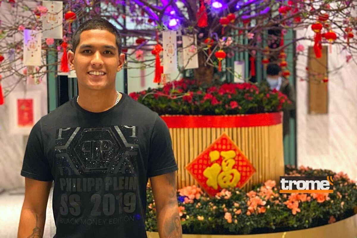 Roberto Siucho fue tasferido por más de un milón de dolares al fútbol de China (@roberto_sicuho)