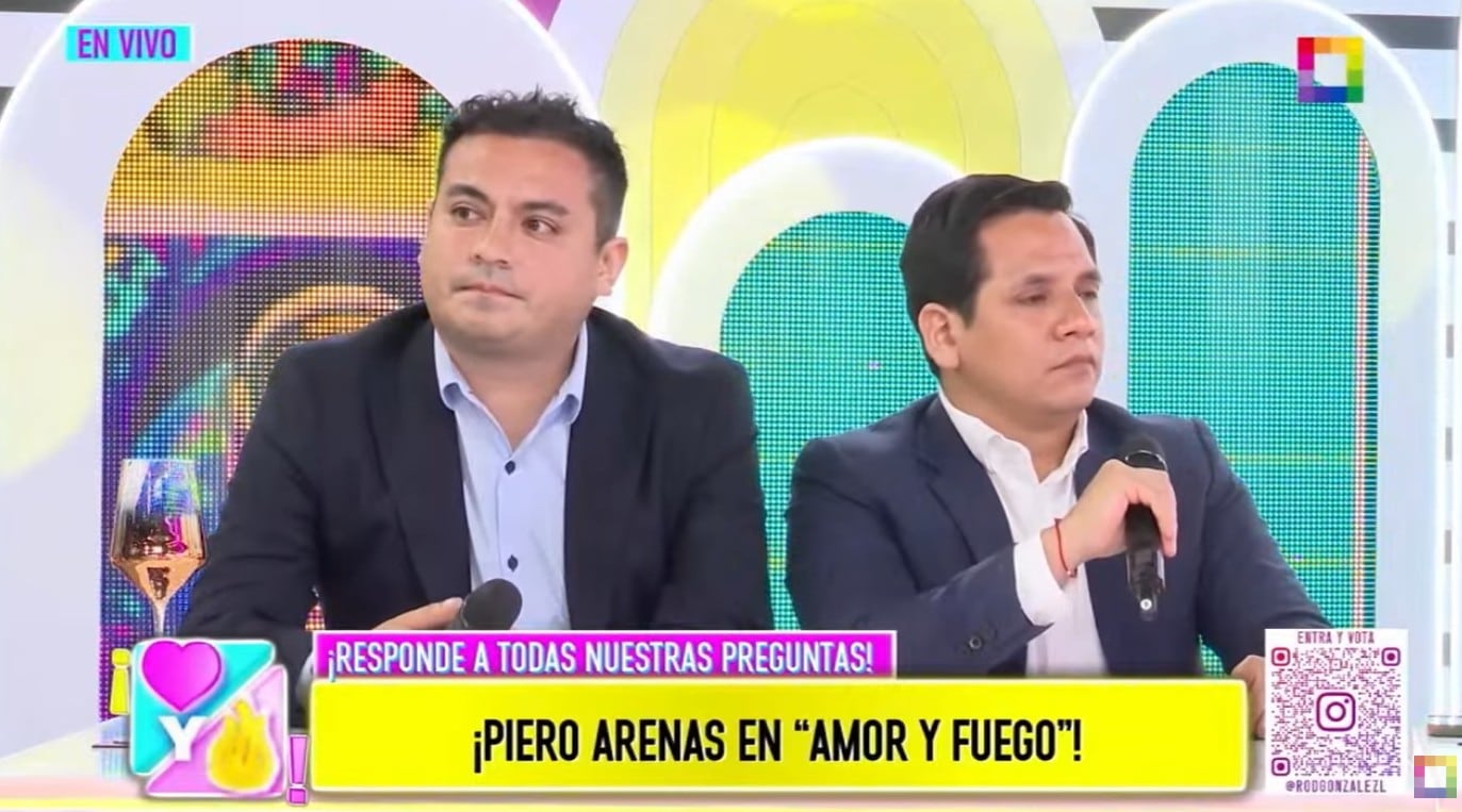 Abogados de Piero Arenas en 'Amor y fuego'.
