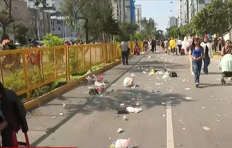Municipalidad de Lima recolectó más de 7 toneladas de residuos terminada la Gran Parada Militar