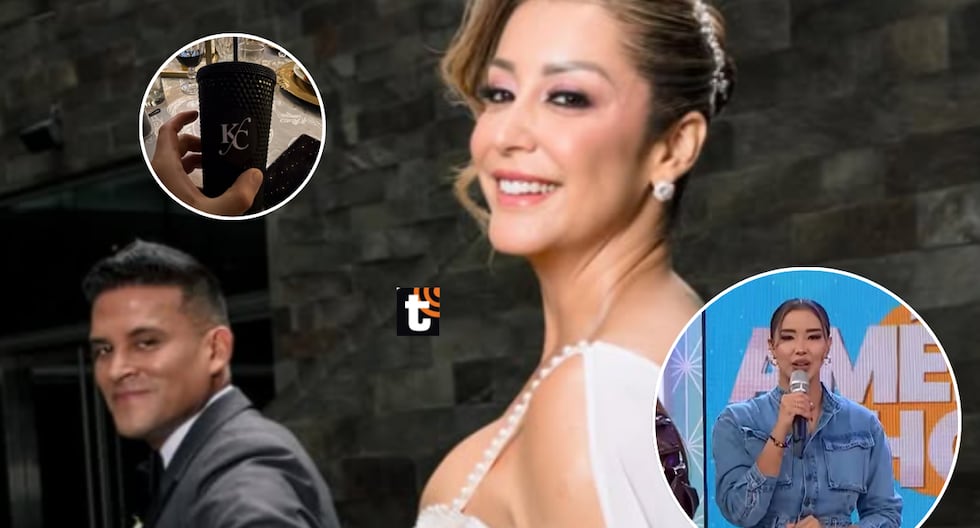 Polémica por los recuerdos de la boda de Christian Domínguez y Karla Tarazona