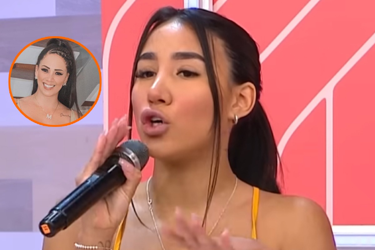 Samahara Lobatón recordó el momento en que le fueron infiel a su madre, Melissa Klug.