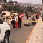Chorrillos: Asesinan a motorizado venezolano en el malecón de Agua Dulce | VIDEO