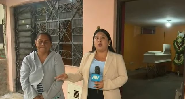 Dejan abandonado cuerpo en casa de San Juan de Lurigancho. Foto: ATV