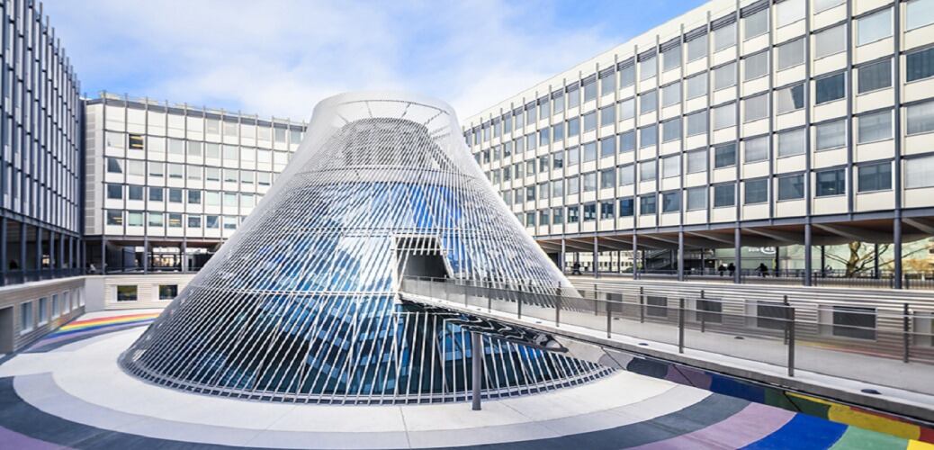Facultad de medicina de la 'Université Sorbonne Paris Cité’, donde estudiará nuestra compatriota Fiorella Quispe Anaya.