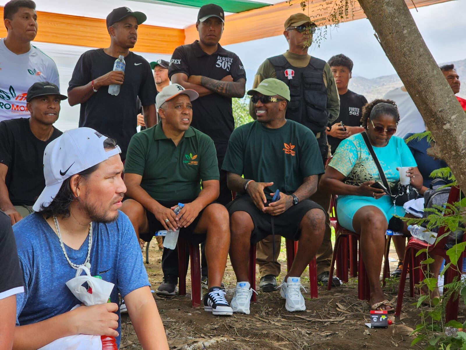 Cuto Guadalupe en las celebraciones de la Fiesta Patronal en homenaje al niño Jesús de Pocós junto a Jefferson Farfán y varios futbolistas (Foto: TROME)