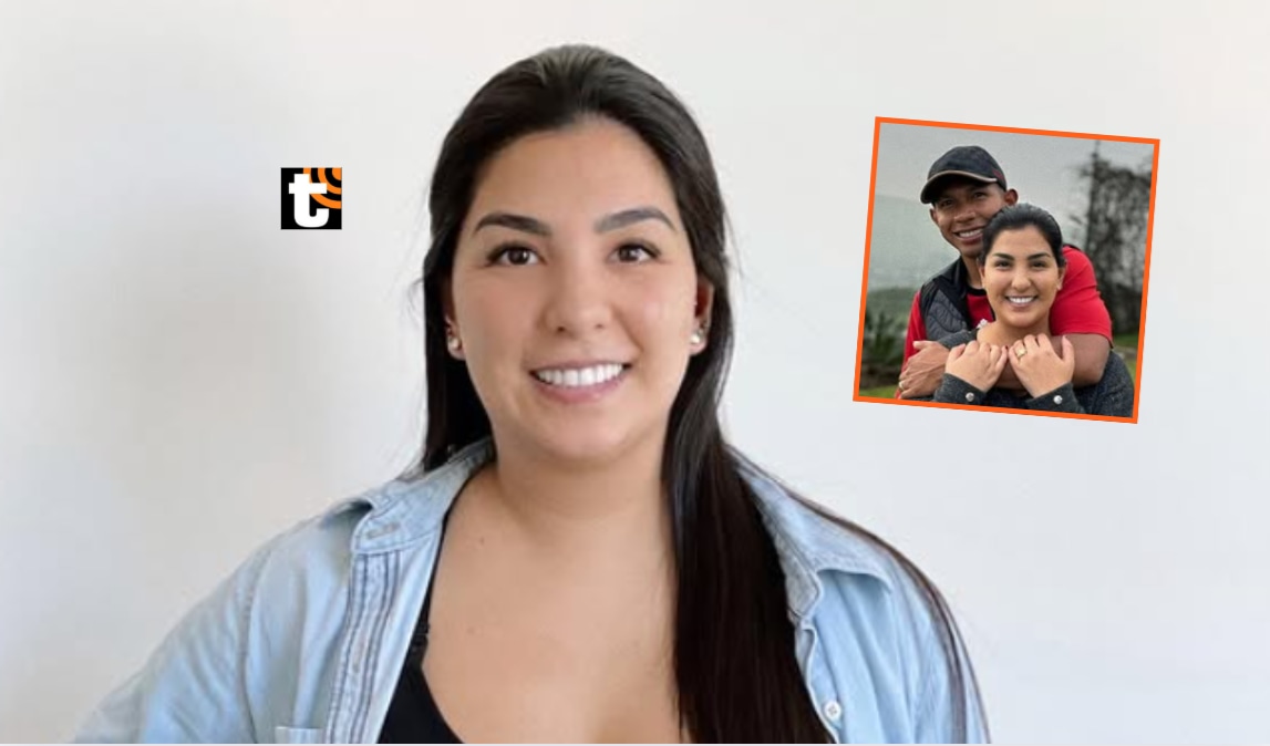 Ana Siucho estuvo por el Estadio Nacional con sus hijas mientras Edison Flores jugaba contra el Palmeiras.