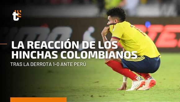 La reacción de los hinchas colombianos tras la victoria de Perú en Barranquilla por Eliminatorias