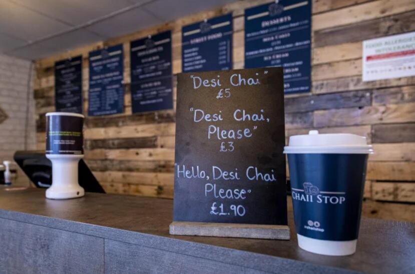 Los clientes que no ordenen cortésmente deberán pagar poco más del doble. | Foto: Chaii Stop Facebook.