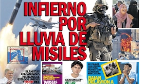 INFIERNO POR LLUVIA DE MISILES