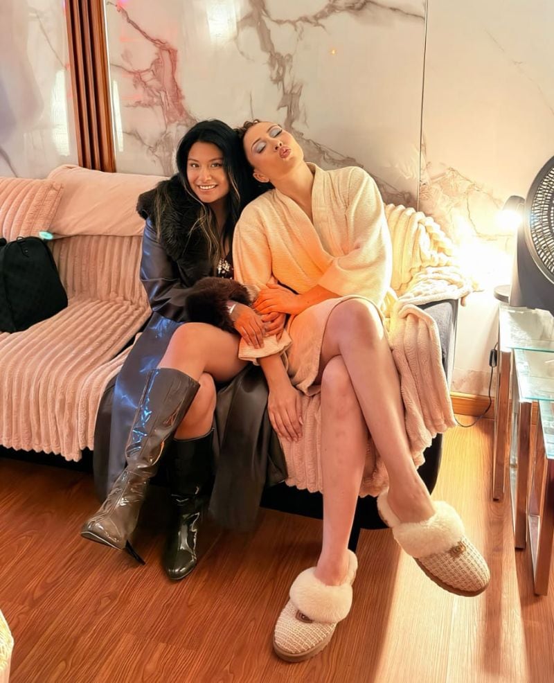 Wendy Sulca celebró haber abierto el concierto de Kali Uchis en Lima. (Foto: Instagram)