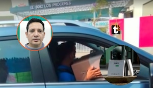 Identifican a chofer de taxi donde cédulas de la ONPE quedaron olvidadas y terminaron en la basura