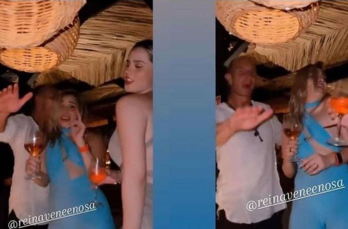 Imagen de Erik Rubín con dos mujeres (Foto: ChicaPicosa2/Instagram)