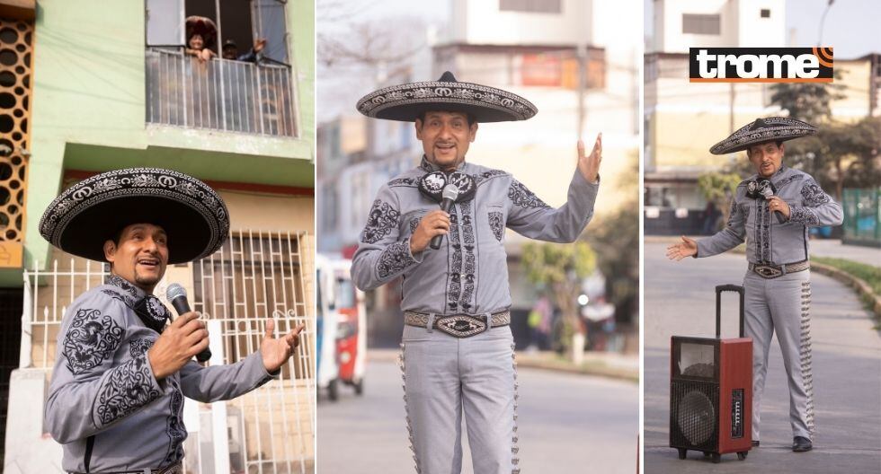 Empezó cantando en los mercados de Los Olivos y ahora sus presentaciones son por contrato. (Foto: Trome)