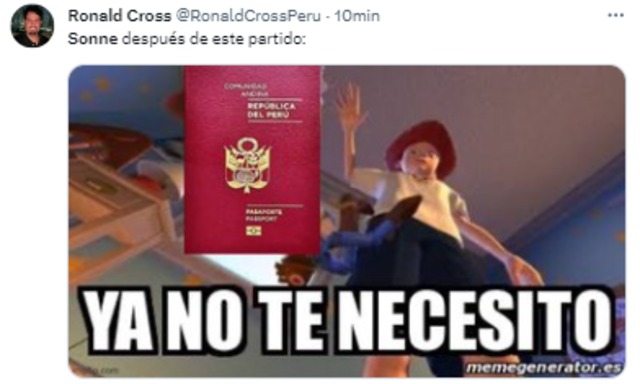 Usuarios de las redes sociales se solidarizan con Oliver Sonne porque no pudo jugar ni un minuto del Perú vs. Venezuela