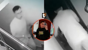 Imágenes de los últimos minutos con vida del policía que murió en extrañas circunstancias en Trujillo