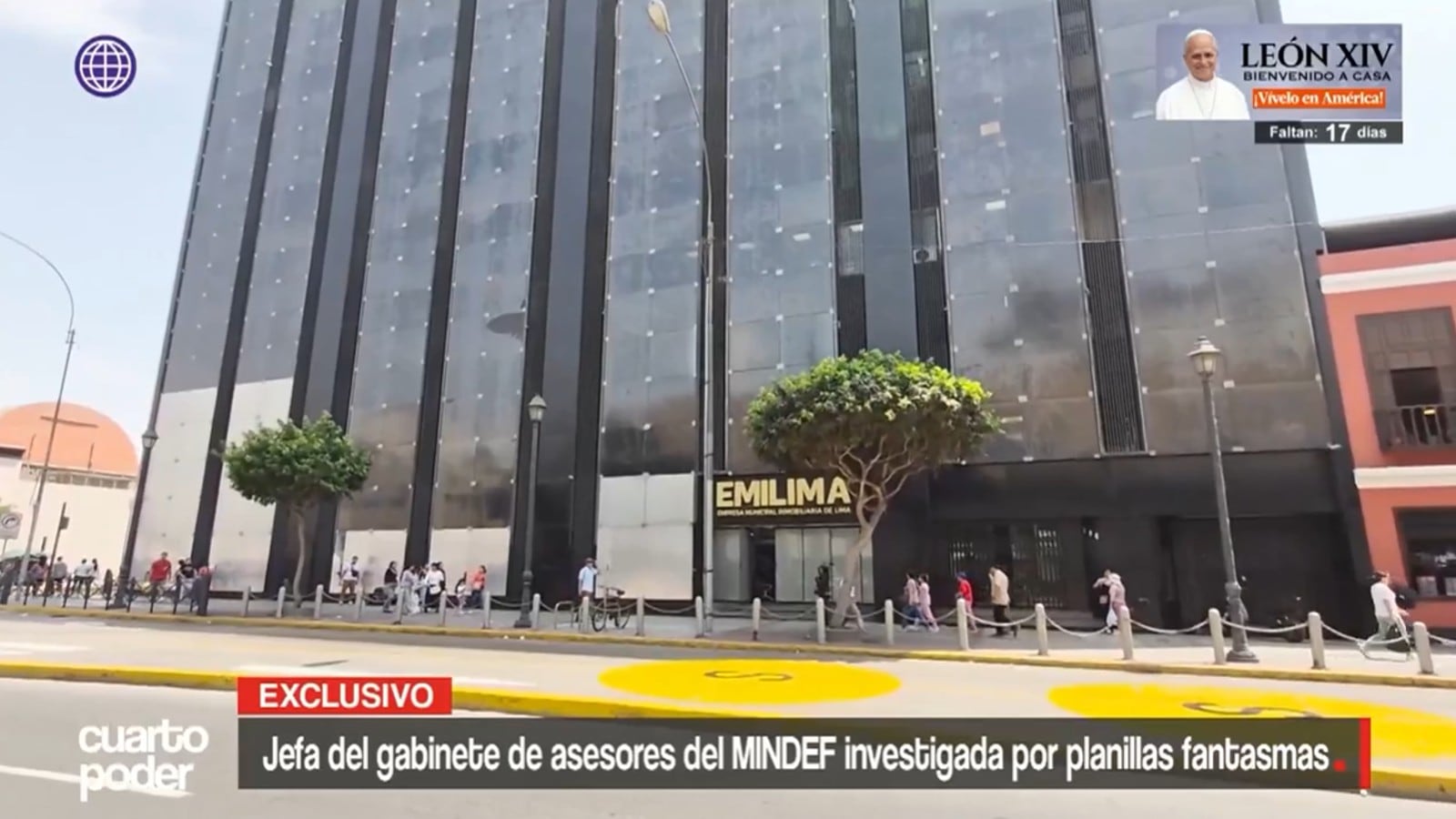 Jefa de asesores del Mindef es investigada por presuntas contrataciones “fantasma” en Emilima. Foto: Cuarto Poder