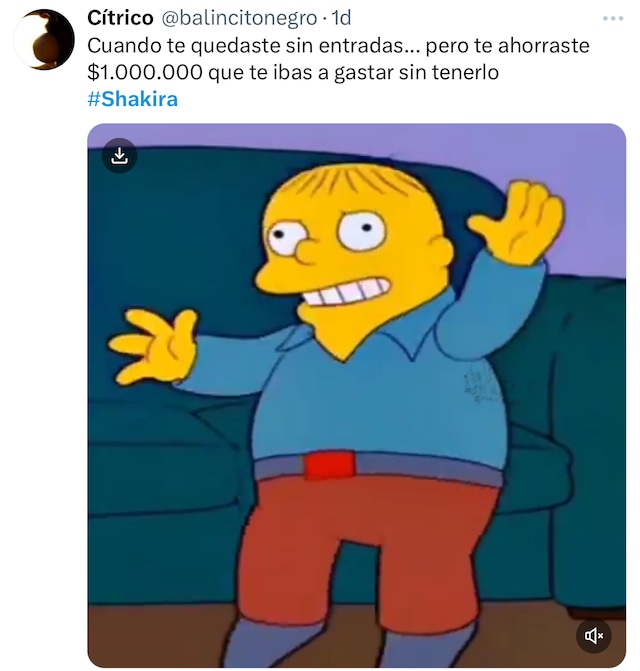 Shakira y los memes que dejó la venta de entradas para conciertos. (Fotos: Trome - Twitter)