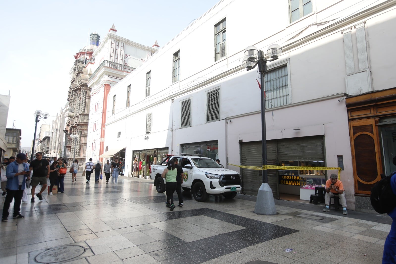 A diario, por el Jirón de la Unión, caminan miles de personas | Foto: Violeta Ayasta / Diario Trome