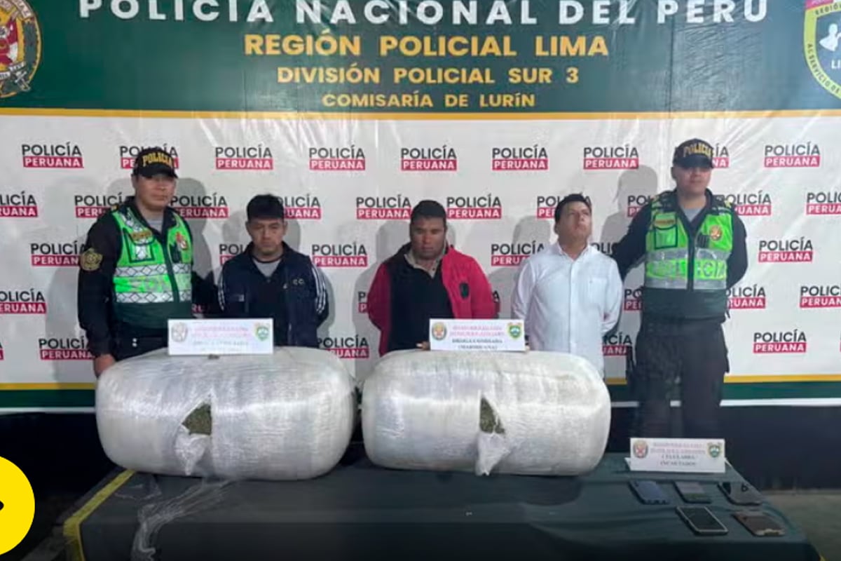 Los intervenidos serían Walter Acosta Vásquez, licenciado del Ejército, y Efraín Conde Quispe, suboficial de segunda de la FAP.