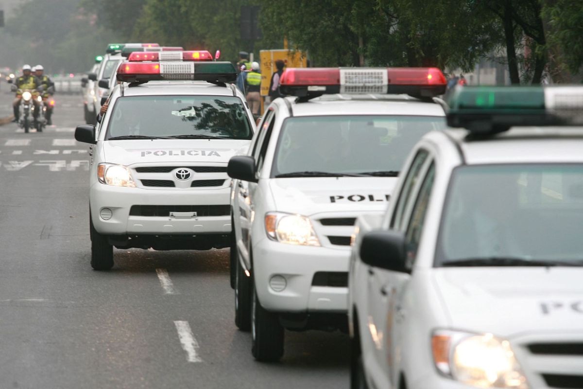 Patrulleros de la PNP. Foto: Andina
