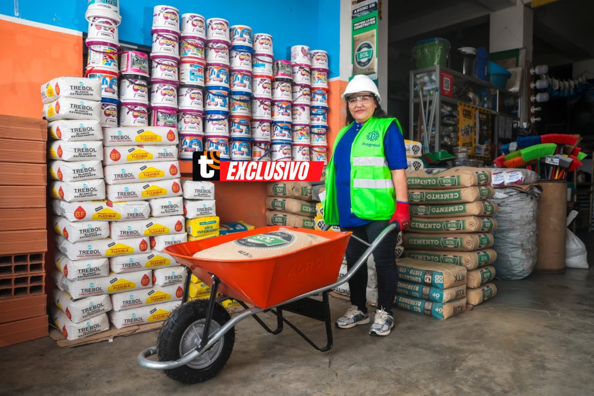 Conoce la historia de doña Leonidas y cómo se convirtió en una Trome de la Construcción. Foto: Joel Alonzo.