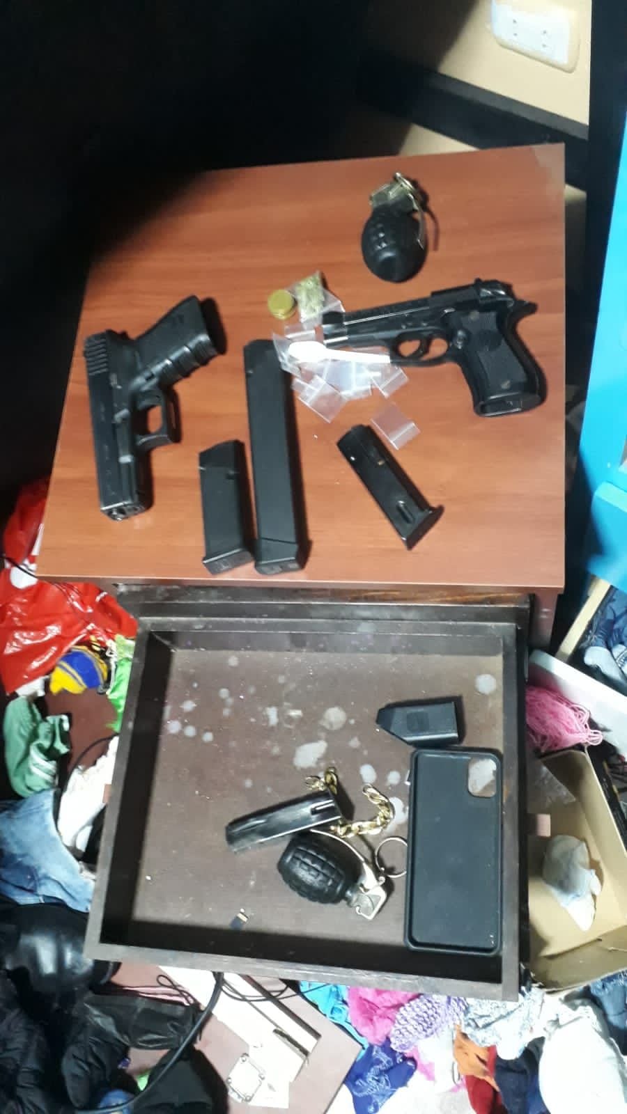 Sujetos estaban armados y ahora serán investigados por la Policía.