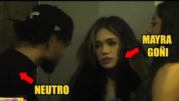TROME | Mayra Goñi y Neutro discuten afuera discoteca ( Todo se filtra)