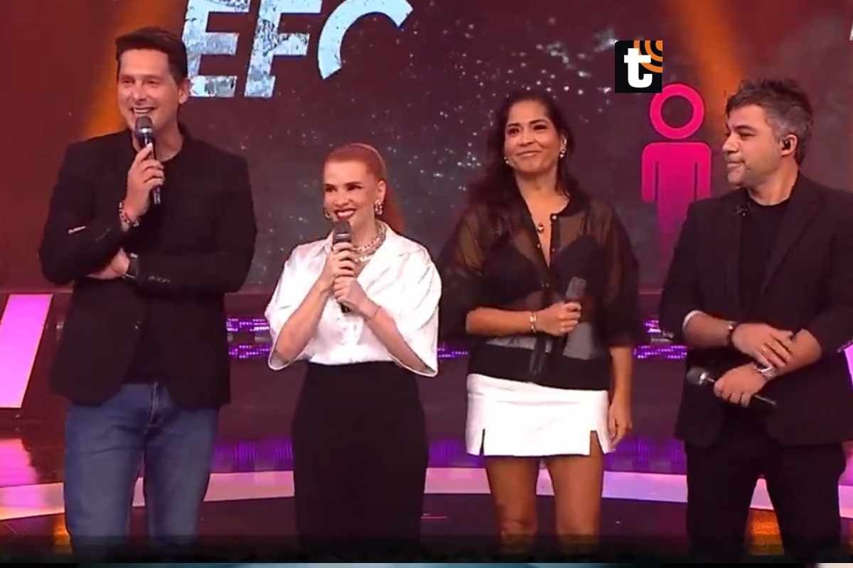 Kartia Palma y Cristian Riveros dicen adiós Esto es Guerra. (Captura América)