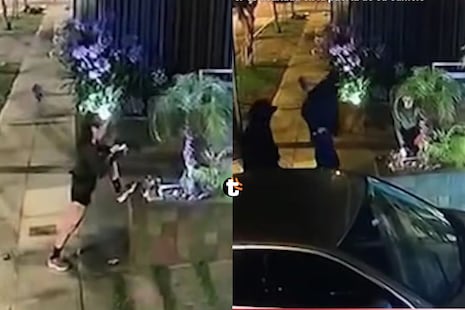 ¡Pánico en Miraflores! Delincuentes en camioneta de alta gama asaltan a mujer que volvía a su casa de cor...