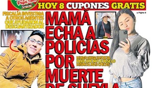 MAMÁ ECHA A POLICÍAS POR MUERTE DE SHEYLA