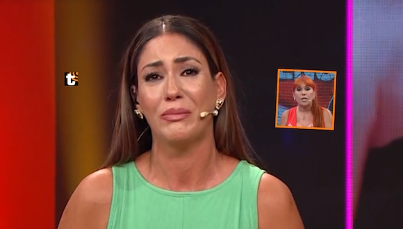 TROME - Tilsa Lozano LLORA y hace fuerte acusación contra Magaly tras anunciar su divorcio: “Hay límites”