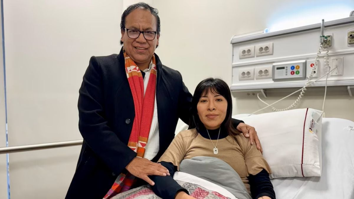 Betssy Chávez permanecerá en libertad tras fallo del Tribunal Constitucional y desistimiento de la Fiscalía en su contra. Foto: Roberto Sánchez.