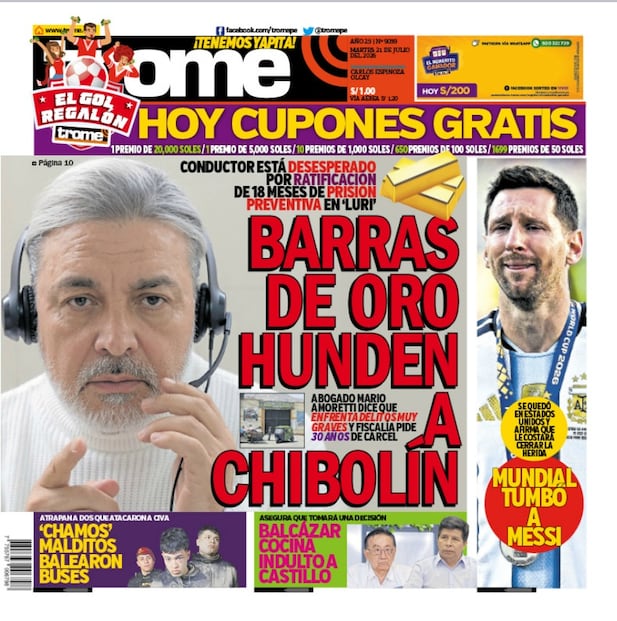 Portada Trome