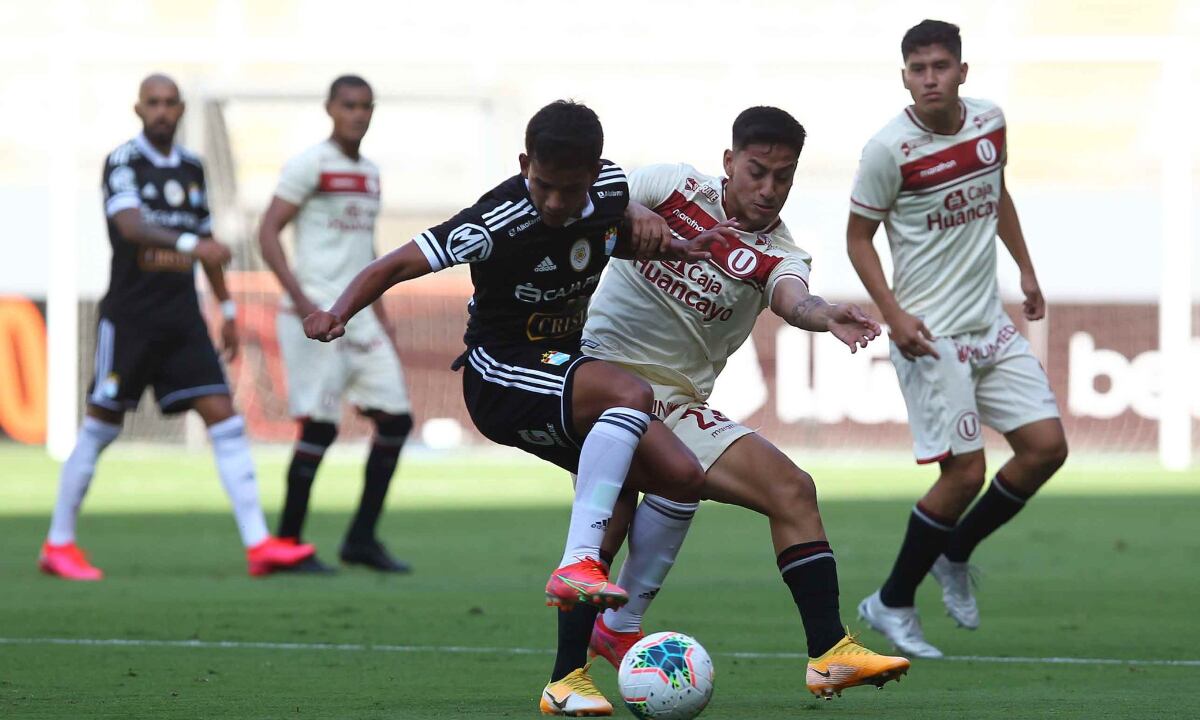 Varios jugadores de Universitario no tuvieron un buen partido ante Cristal @LigaFutProf